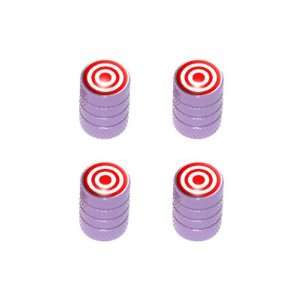  Target   Bullseye Sniper Tire Valve Stem Caps   Purple 