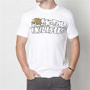 Metal Mulisha Original Icon Custom T Shirt   Medium/White