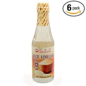 Wan Ja Shan Rice Vinegar 296ml (Pack of 6)  Grocery 