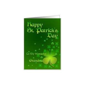  Shamrocks for St Patricks Day Card Health & Personal 