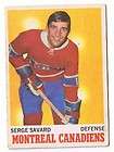 1969 70 O P C 4 SERGE SAVARD ROOKIE NO CREASE  