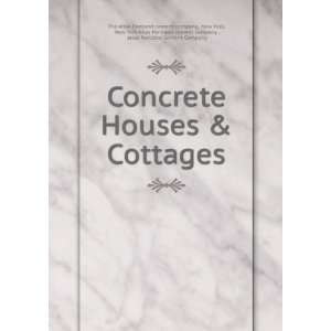    Concrete houses & cottages. Atlas Portland Cement Company. Books