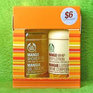  Body Shop Mango Shower & Moisture Mini Set Beauty