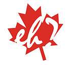 06 EH CANADA funny hockey track flag patch Olympic team T shirt MENS 