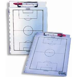  Aluminum Soccer Portfolio Board Clipboard w Water Soluble 