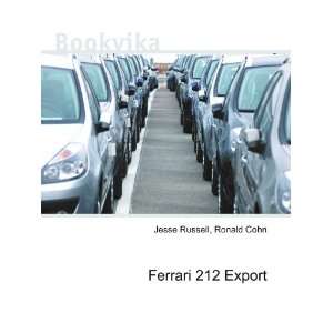  Ferrari 212 Export Ronald Cohn Jesse Russell Books