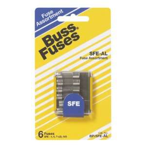  Bussmann BP/SFE AL SFE Glass Fuse Assortment Automotive
