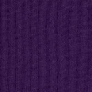  28 Tube Cotton Blend Rib Knit Purple Fabric By The Yard 