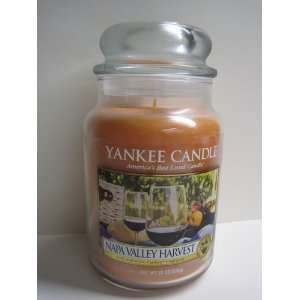  Yankee 22oz Napa Valley Harvest Large Jar Candle