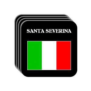  Italy   SANTA SEVERINA Set of 4 Mini Mousepad Coasters 