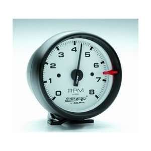  Auto Meter 2303 3 3/4IN WHITE FACE TACH  Automotive