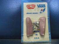 vintage Kool Stop Vans Brake Shoes Lavender NOS NIB made in USA BMX 
