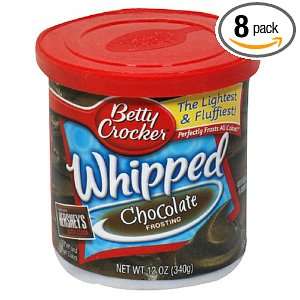 Betty Crocker Ready to Serve Soft Whipped Frosting, Chocolate, 12 