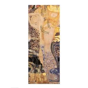  Water Serpents I   Poster by Gustav Klimt (18x24)