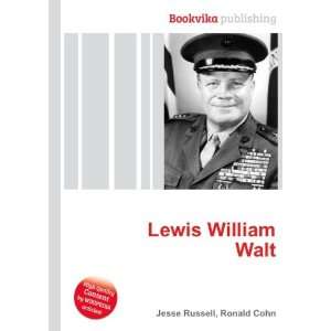  Lewis William Walt Ronald Cohn Jesse Russell Books