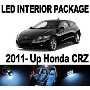  Honda CRZ 2011 Up WHITE 9 x SMD LED Interior Bulb Package 