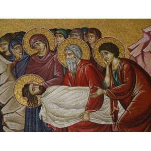  Mosaic of Christs Death at the Church of the Holy 