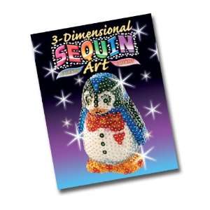  KSG   3D Sequins Penguin [Toy] Toys & Games