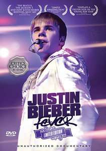 Justin Bieber Fever DVD, 2011, Limited Edition  