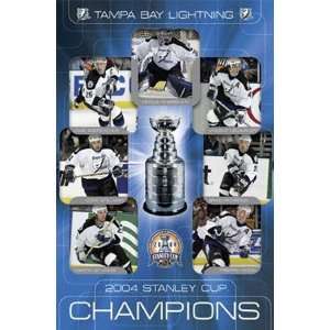  Tampa Bay Lightning 2004 Stanley Cup Champions Poster 3324 