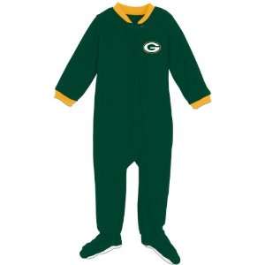 Reebok Green Bay Packers Infant Long Sleeve Blanket Sleeper  