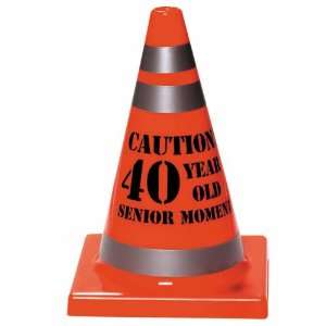  Lets Party By Amscan Senior Moment 40 Construction Cone 