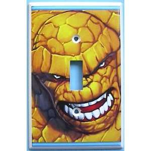  Marvel Comics Superhero THE THING Switch Plate Switchplate 