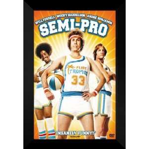  Semi Pro 27x40 FRAMED Movie Poster   Style F   2008