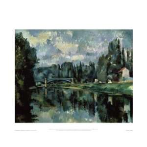  The Banks of Marne at Creteil Giclee Poster Print by Paul 