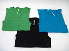 LOT 3 D.R.L.A. Green Black Aqua Blue Cott