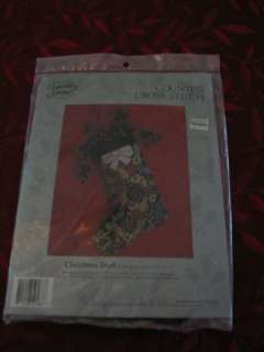 Vintage Counted Cross Stitch Christmas Stocking Kit NEW  