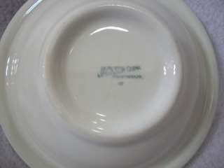 Jackson China Small Bowl with Green Trim  