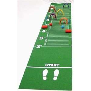  Long Jump/Croquet Mat Game