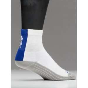  Zoot CYCLEfit Sock   White/Blue Chip   L/XL Sports 