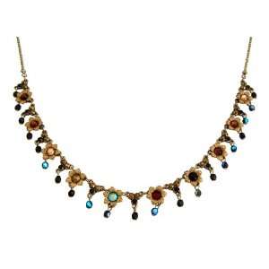  Seductive Michal Negrin Necklace Adorned with Hand Painted 