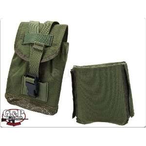  G&P Canteen / Storage Pouch Set (Olive Drab) Sports 
