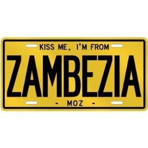   AM FROM ZAMBEZIA  MOZAMBIQUE LICENSE PLATE SIGN CITY