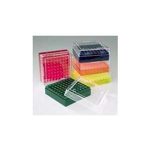 100 place cryogenic storage rack, assorted colors, 5racks/pack  