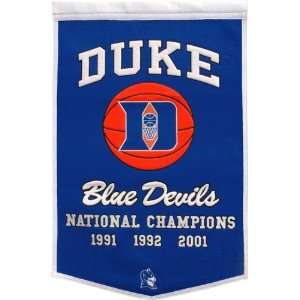  Duke Blue Devils Commemorative Banner