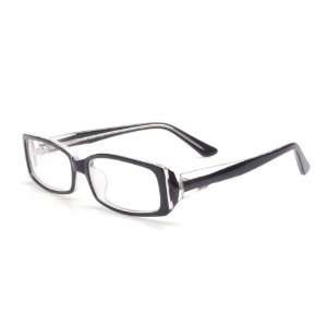  HT082 prescription eyeglasses (Black/Clear) Health 