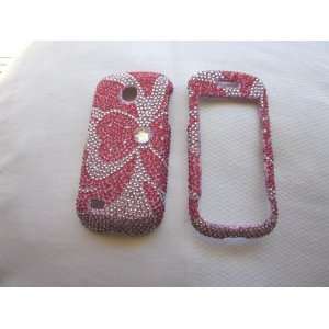  Pink BLING COVER CASE SKIN 4 Samsung Eternity 2 A597 Cell 
