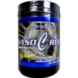  Muscle Fortress Vaso CrEE   25.4 Oz.   Ice Blue Avalanche 