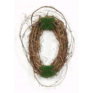   Decorative Oval Grapevine Twig Wreaths 24   Unlit