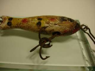 ANTIQUE ~ COLLECTIBLE LURE ~ SHAKESPEARE WOODEN SEA WITCH MIDGET 