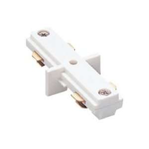  WAC Lighting H System Track White Straight Line Connector 