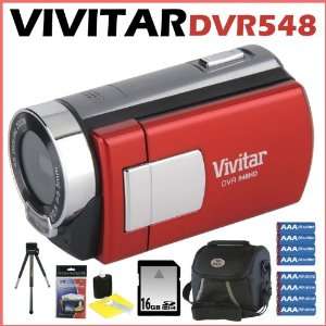 Vivitar 5.1 MP HD 4X Digital Camcorder Recorder 548 w/ 2 inch Screen 