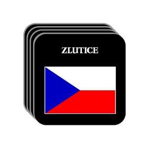  Czech Republic   ZLUTICE Set of 4 Mini Mousepad Coasters 