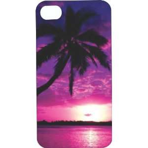   Custom Designed Purple Paradise iPhone Case for iPhone 4 or 4s from