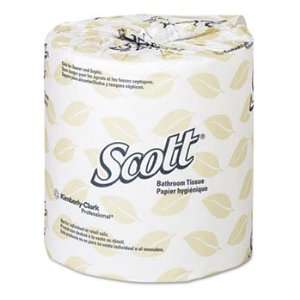  SCOTT Standard Roll Bathroom Tissue, 2 Ply, 550 Sheets 