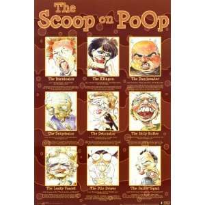 The Scoop On Poop Poster, 24 x 36 